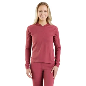 Women's Carhartt Force® Midweight Micro-Grid Base Layer Hoodie