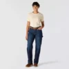 Women's Carpenter Mid-Rise Fleece-Lined Jeans