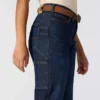 Women's Carpenter Mid-Rise Fleece-Lined Jeans