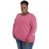 Women's Dearborn Loose Fit Heavyweight Long Sleeve Logo T-Shirt