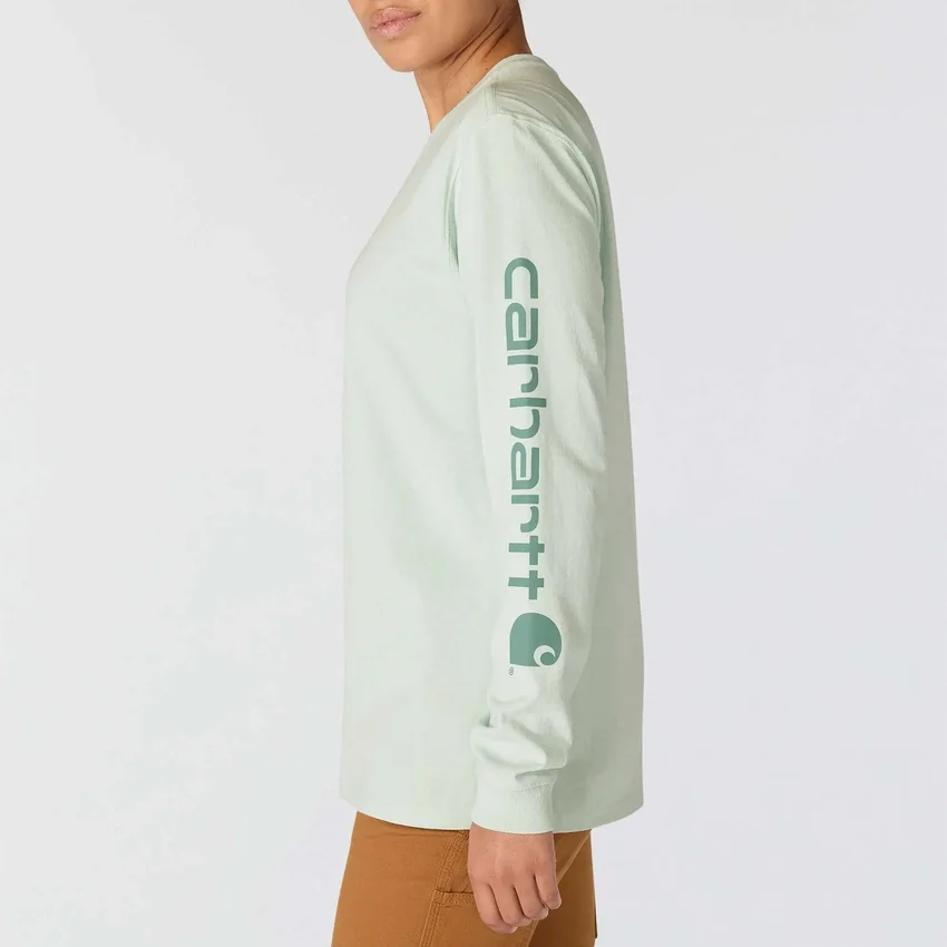 Women's Dearborn Loose Fit Heavyweight Long Sleeve Logo T-Shirt