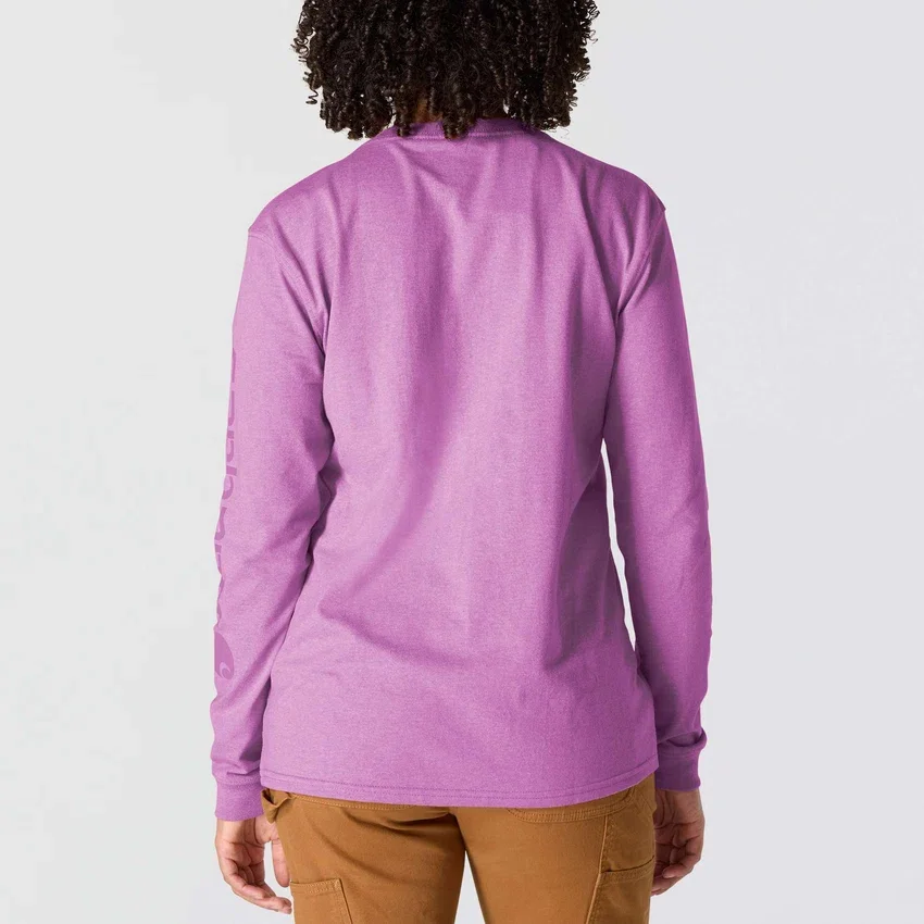 Women's Dearborn Loose Fit Heavyweight Long Sleeve Logo T-Shirt