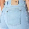 Women's Essential Mid-Rise Straight Leg Stretch Jeans