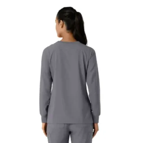 Women’s Force Cross-Flex  Crew Neck Long Sleeve Scrub Top