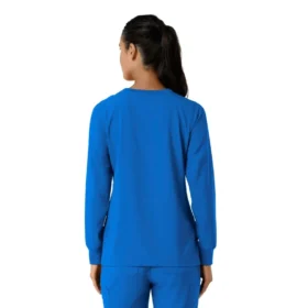 Women’s Force Cross-Flex  Crew Neck Long Sleeve Scrub Top