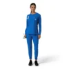 Women's Force Cross-Flex Crew Neck Long Sleeve Scrub Top