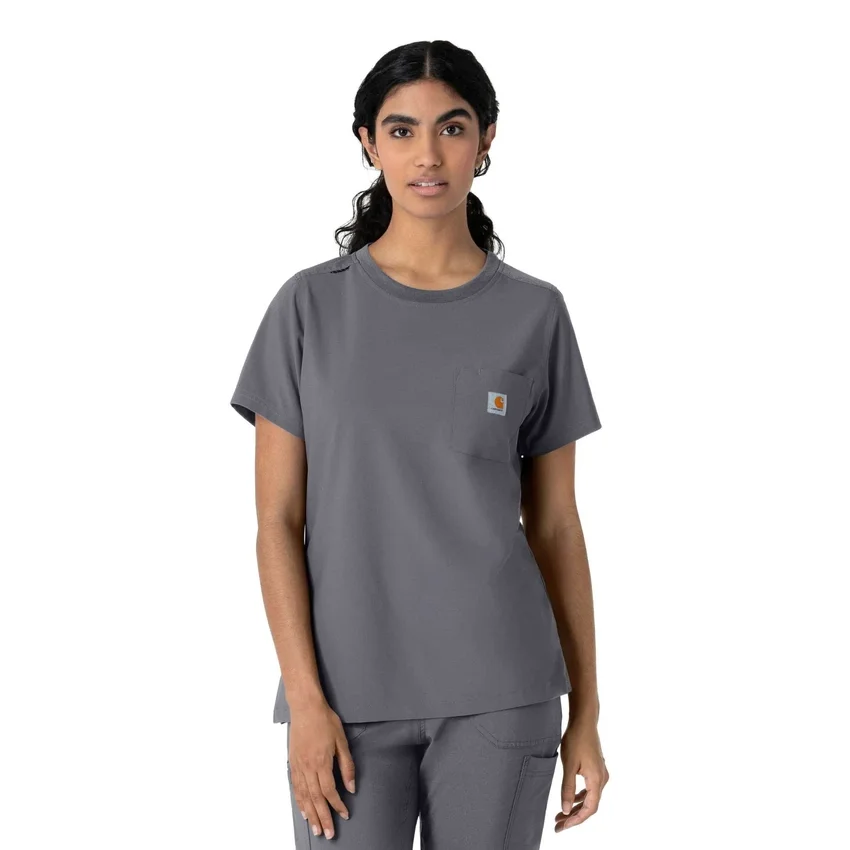 Women's Force Cross-Flex Crew Neck Scrub Top