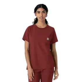 Women's Force Cross-Flex Crew Neck Scrub Top