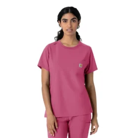Women's Force Cross-Flex Crew Neck Scrub Top