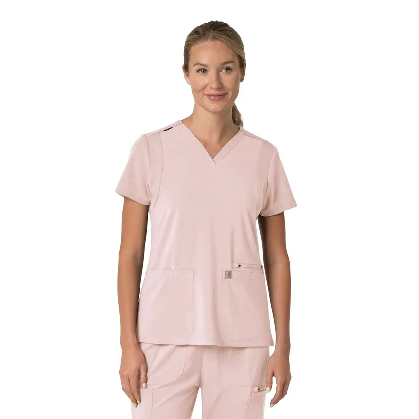 Women's Force Cross-Flex Flex Panel V-Neck Scrub Top