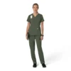 Women's Force Cross-Flex Flex Panel V-Neck Scrub Top