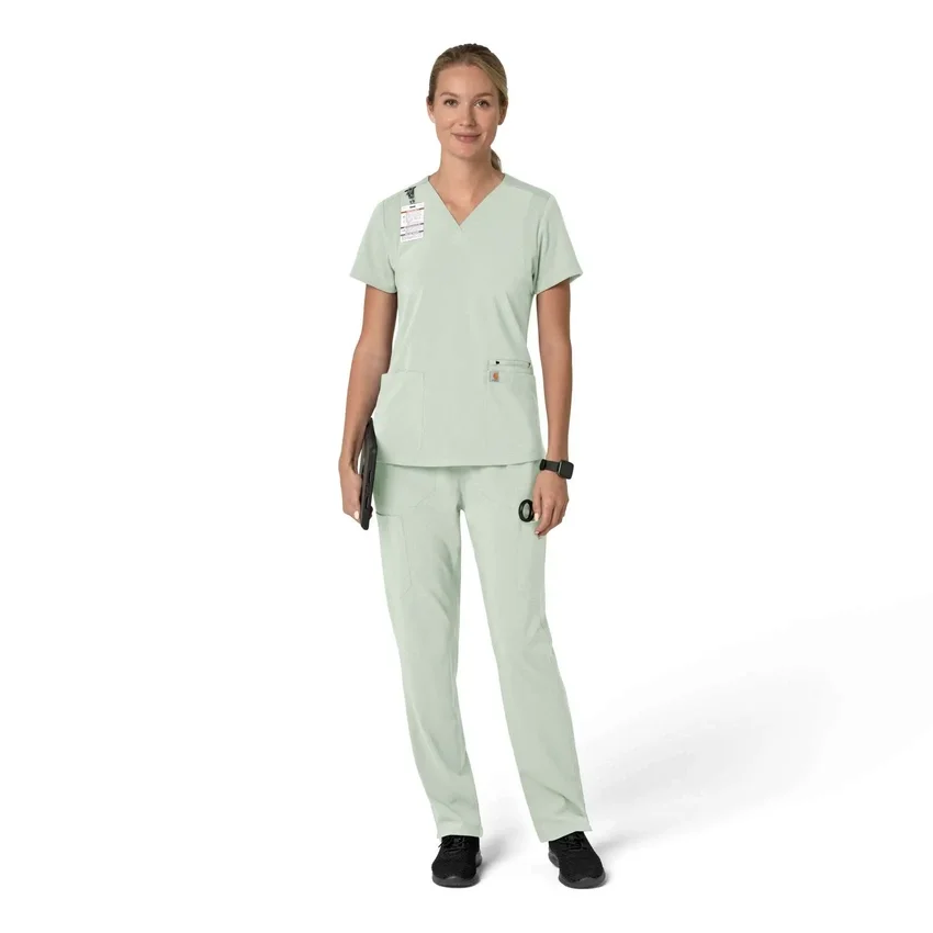 Women's Force Cross-Flex Flex Panel V-Neck Scrub Top
