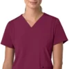 Women's Force Cross-Flex Flex Panel V-Neck Scrub Top