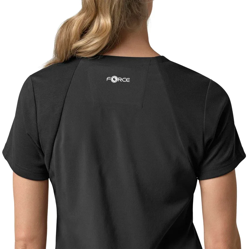 Women's Force Cross-Flex Flex Panel V-Neck Scrub Top
