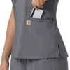 Women's Force Cross-Flex Flex Panel V-Neck Scrub Top