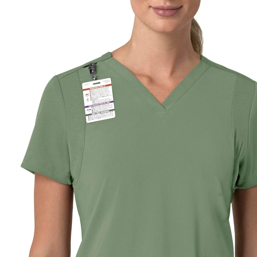 Women's Force Cross-Flex Flex Panel V-Neck Scrub Top