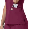 Women's Force Cross-Flex Flex Panel V-Neck Scrub Top