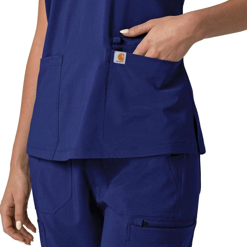 Women's Force Cross-Flex Flex Panel V-Neck Scrub Top