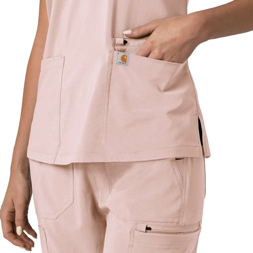 Women's Force Cross-Flex Flex Panel V-Neck Scrub Top