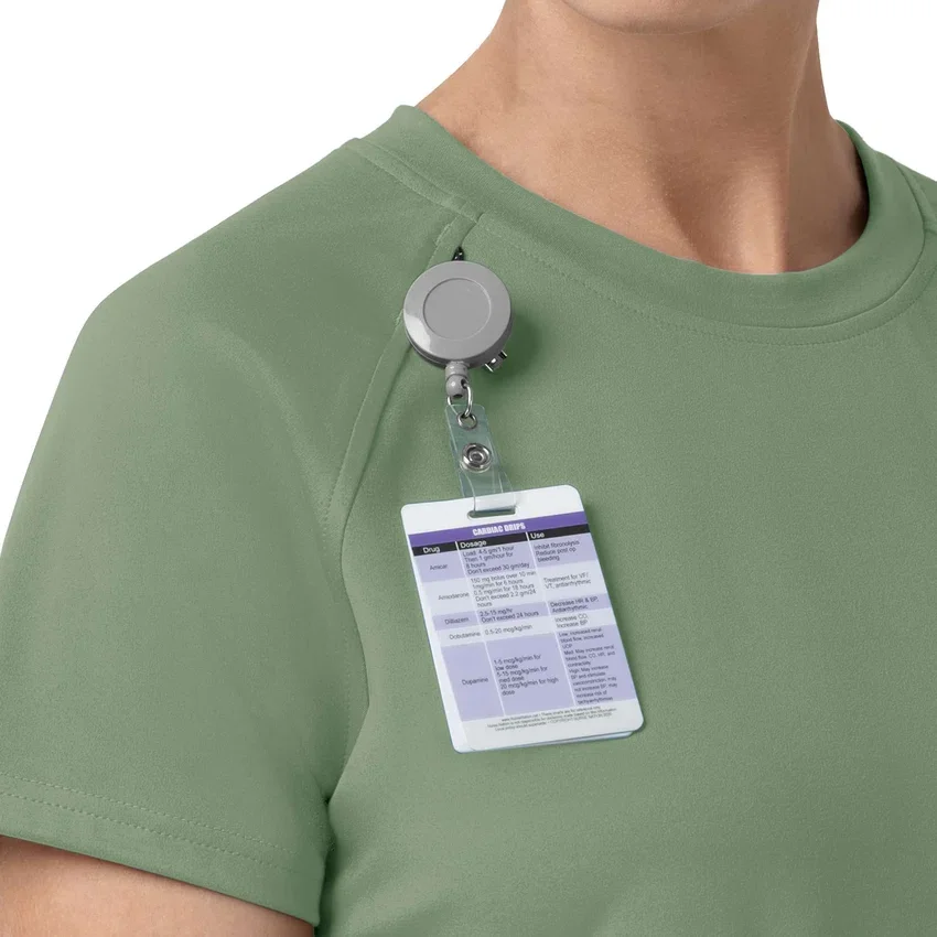 Women's Force Cross-Flex Knit Crew Neck Scrub Top