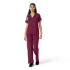 Women's Force Cross-Flex Knit Panel Scrub Top