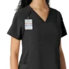 Women's Force Cross-Flex Knit Panel Scrub Top