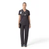 Women's Force Cross-Flex Knit V-Neck Scrub Top