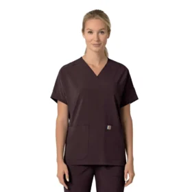 Women's Force Cross-Flex Oversized V-Neck Scrub Top