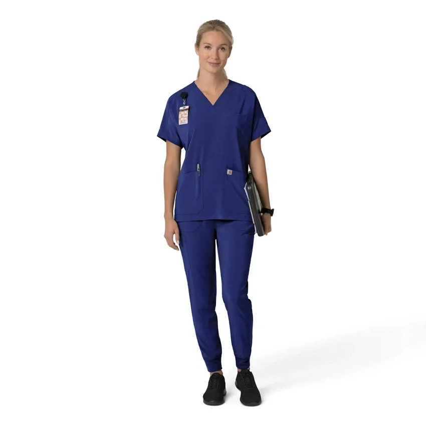 Women's Force Cross-Flex Oversized V-Neck Scrub Top