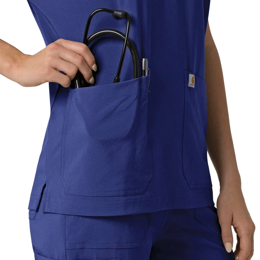 Women's Force Cross-Flex Oversized V-Neck Scrub Top