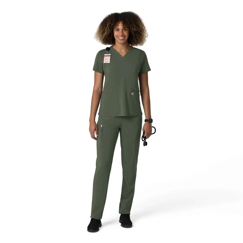 Women's Force Cross-Flex Straight Leg Cargo Scrub Pant
