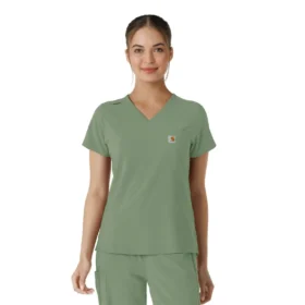 Women's Force Cross-Flex Tuck-In Scrub Top