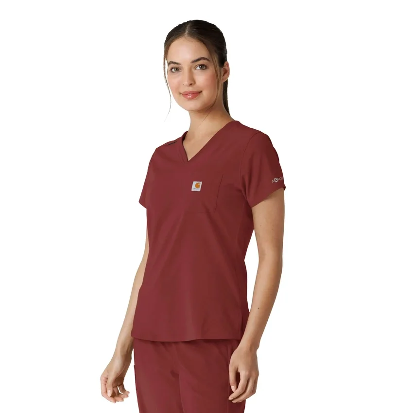 Women's Force Cross-Flex Tuck-In Scrub Top