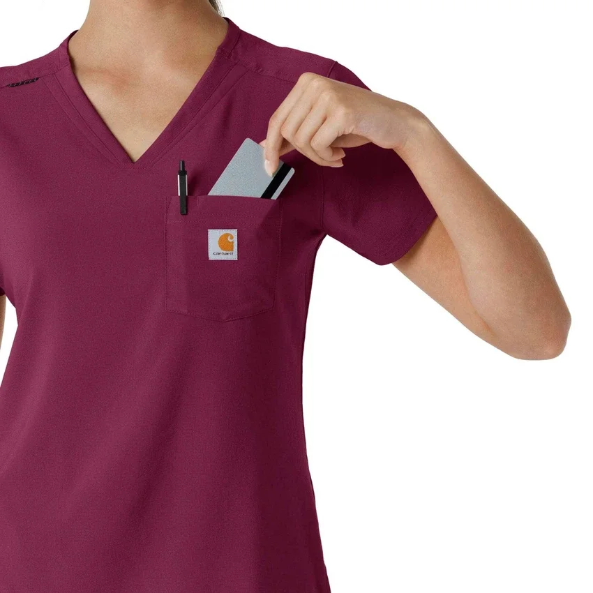 Women's Force Cross-Flex Tuck-In Scrub Top