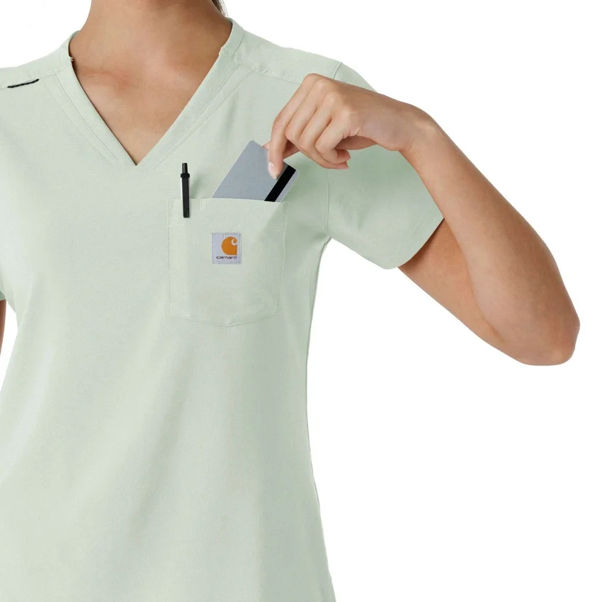 Women's Force Cross-Flex Tuck-In Scrub Top