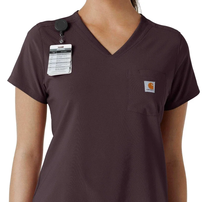 Women's Force Cross-Flex Tuck-In Scrub Top