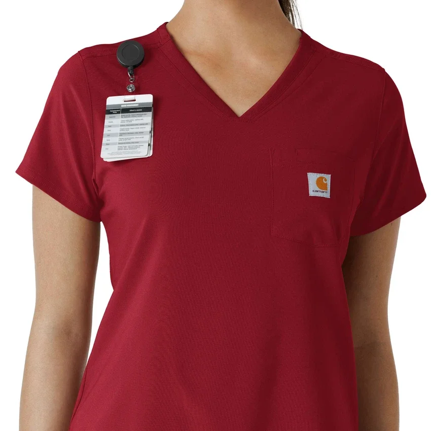 Women's Force Cross-Flex Tuck-In Scrub Top