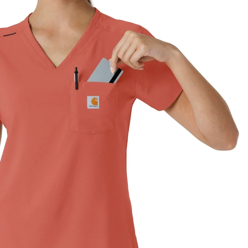 Women's Force Cross-Flex Tuck-In Scrub Top