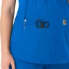 Women's Force Essentials Henley Maternity Scrub Top