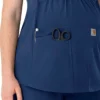 Women's Force Essentials Henley Maternity Scrub Top