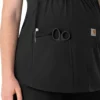 Women's Force Essentials Henley Maternity Scrub Top