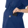 Women's Force Essentials Henley Maternity Scrub Top