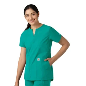 Women's Force Essentials Notch Neck Tunic Scrub Top