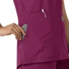 Women's Force Essentials Notch Neck Tunic Scrub Top