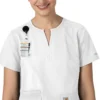 Women's Force Essentials Notch Neck Tunic Scrub Top