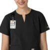 Women's Force Essentials Notch Neck Tunic Scrub Top