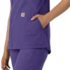 Women's Force Essentials Notch Neck Tunic Scrub Top