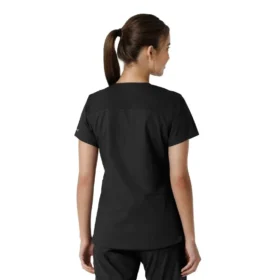 Women’s Force Essentials V-Neck Knit Panel Scrub Top