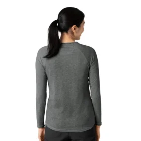 Women’s Force Sub-Scrubs Heathered Performance Long Sleeve Tee