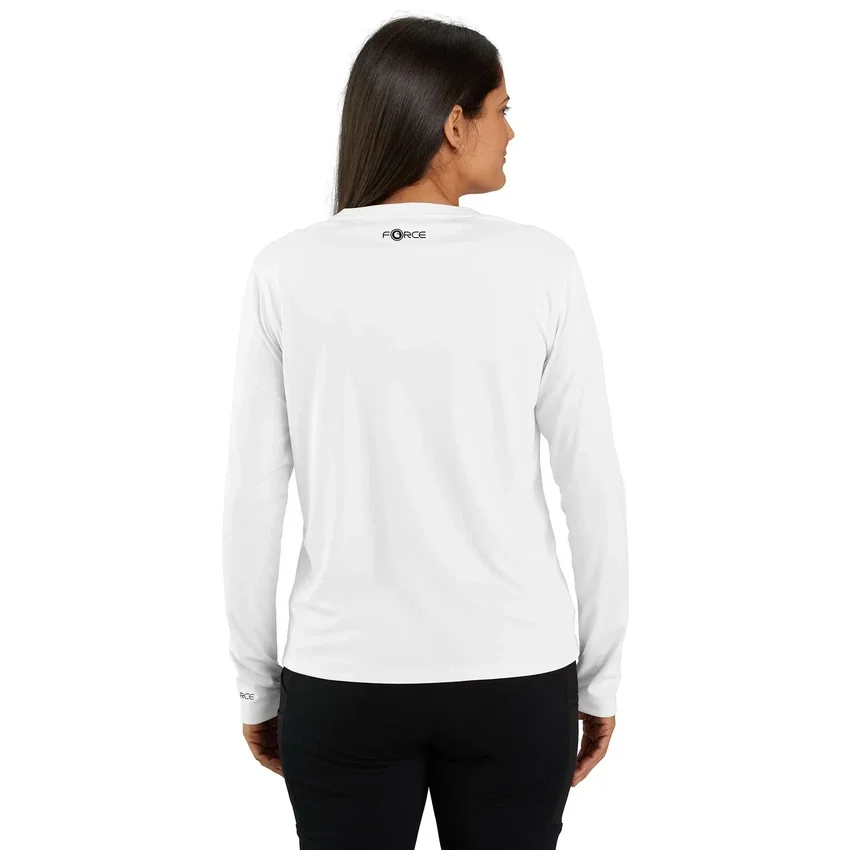 Women's Force Sun Defender Upf 50+ Lightweight Long Sleeve T-Shirt - Sun Protection Shirts